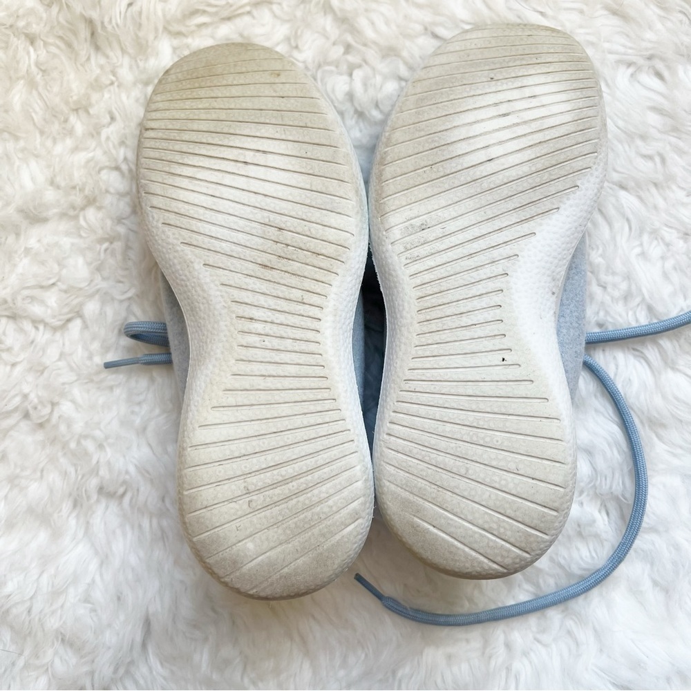 ALLBIRDS women’s wool runner shoes size 8 baby blue MSRP $98 - Picture 8 of 9